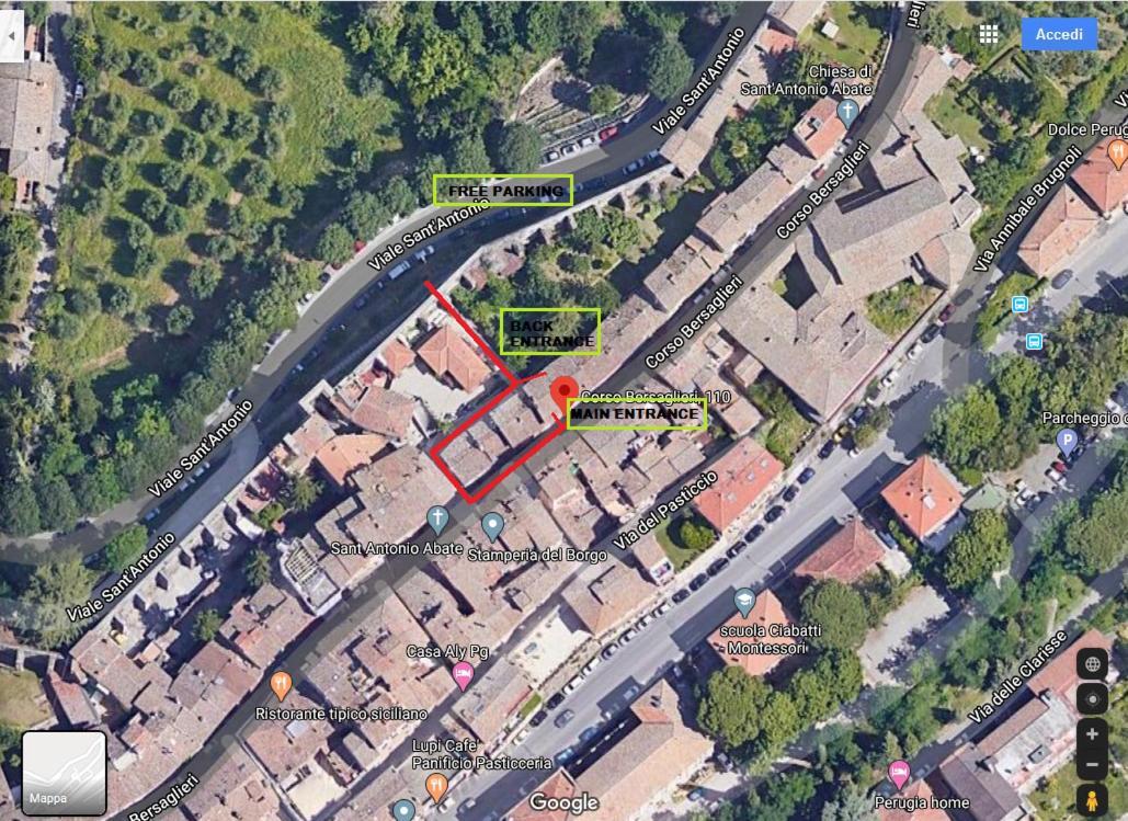 Central- Views - Air Conditioning - Easy Parking -Self Check In Perugia Eksteriør bilde
